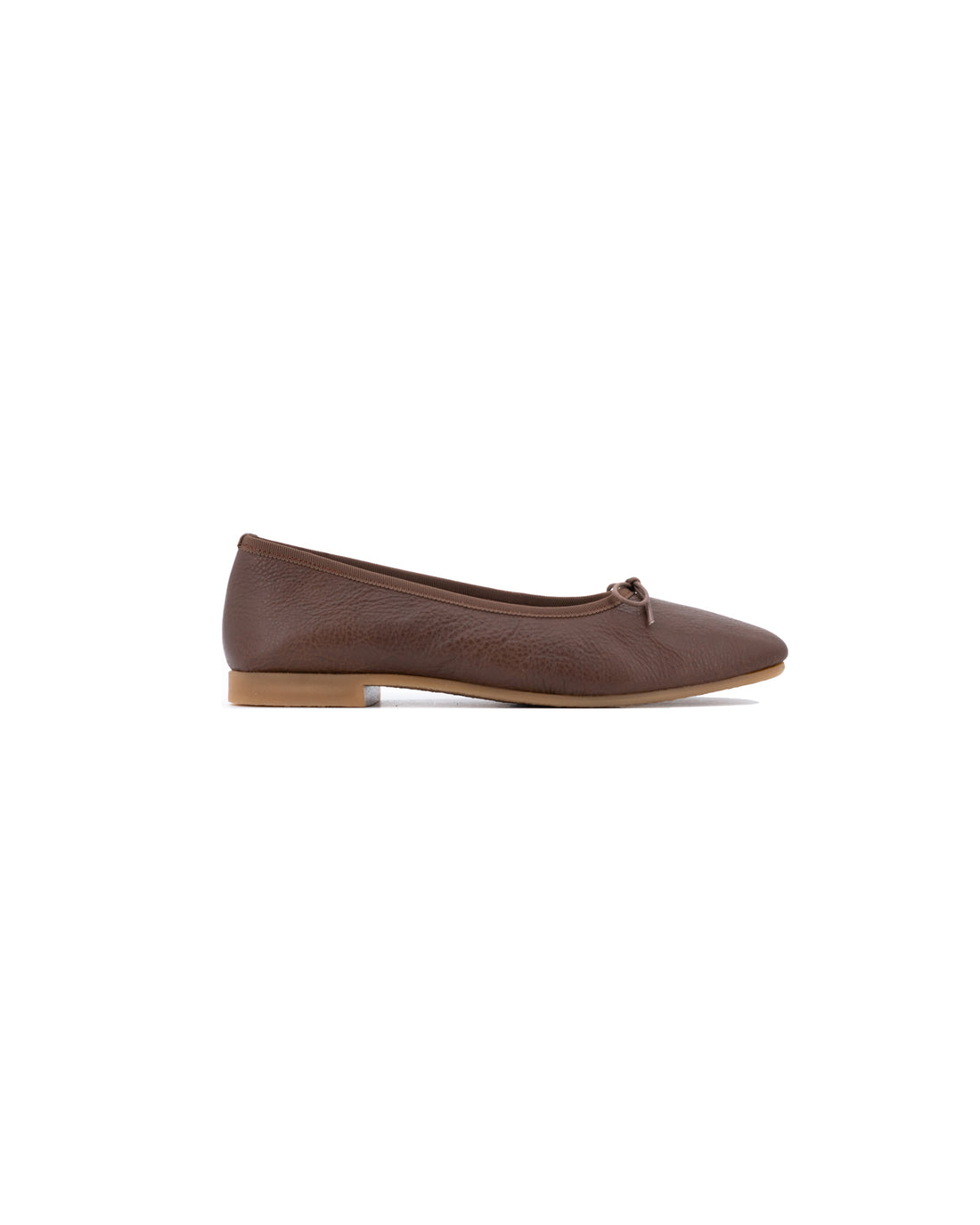 Flora Ballet Shoes - Walnut Brown
