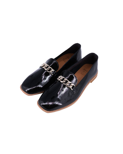 Layla Loafers - Piano Black